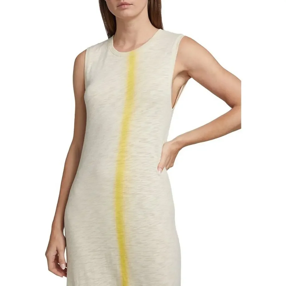 ATM Anthony Thomas Melillo Spray-Painted Jersey Sleeveless Maxi Dress‎ Size XS